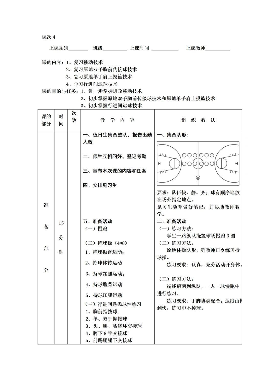 制定篮球训练步骤以提高团队配合的方法